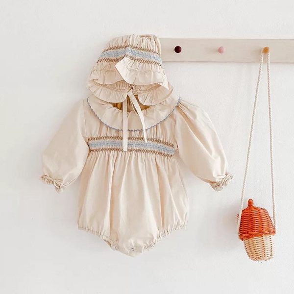 The Bethany Romper and Bonnet