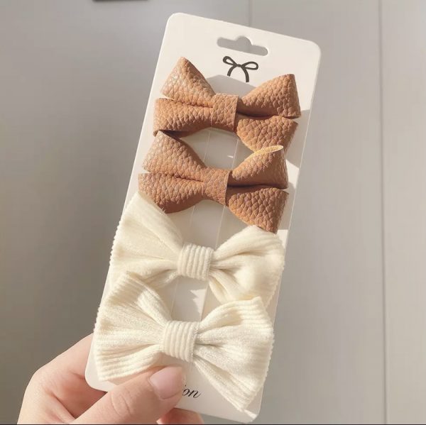 Zara bow clips