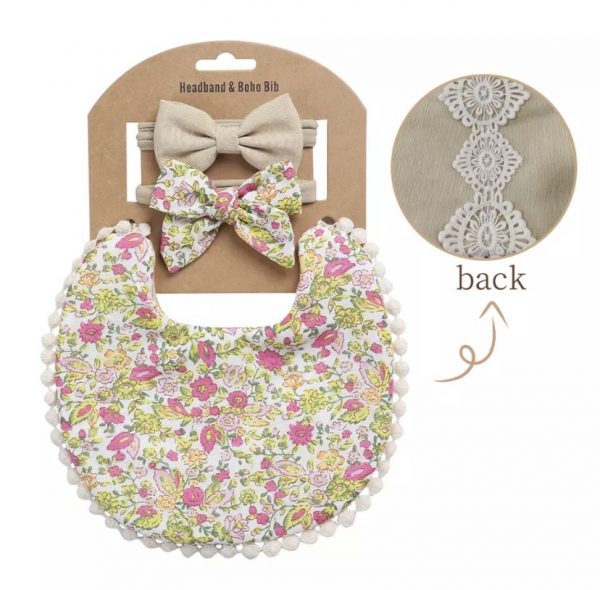 Bib and bow gift set - Image 2