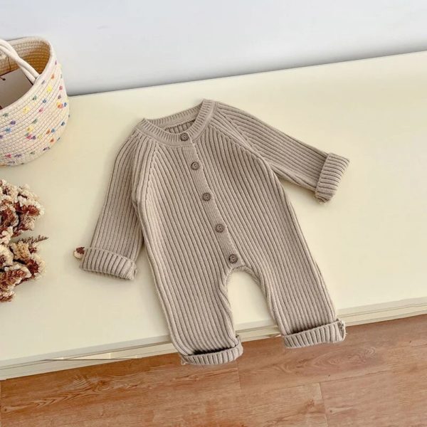 Ribbed footless babygrow - Image 4